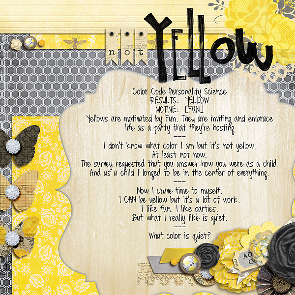 March #17 - Not Yellow