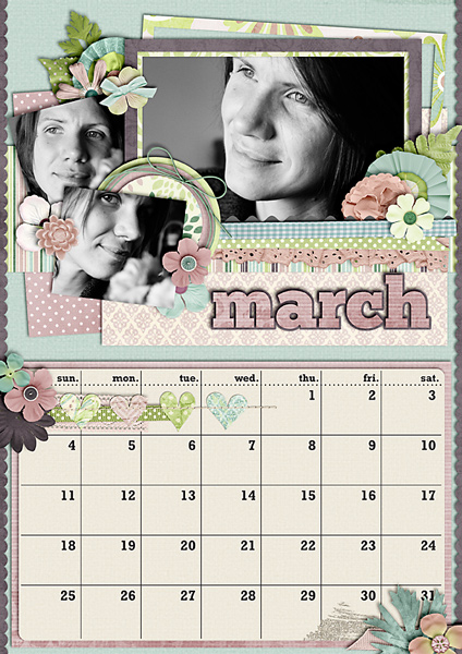 March 2012 Calendar