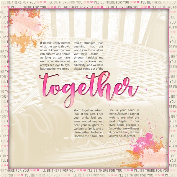 March Bingo #7 - Together