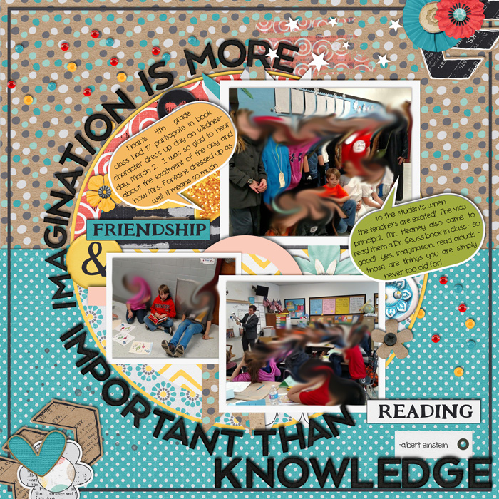 March BINGO #8 Imagination is More Important Than Knowledge