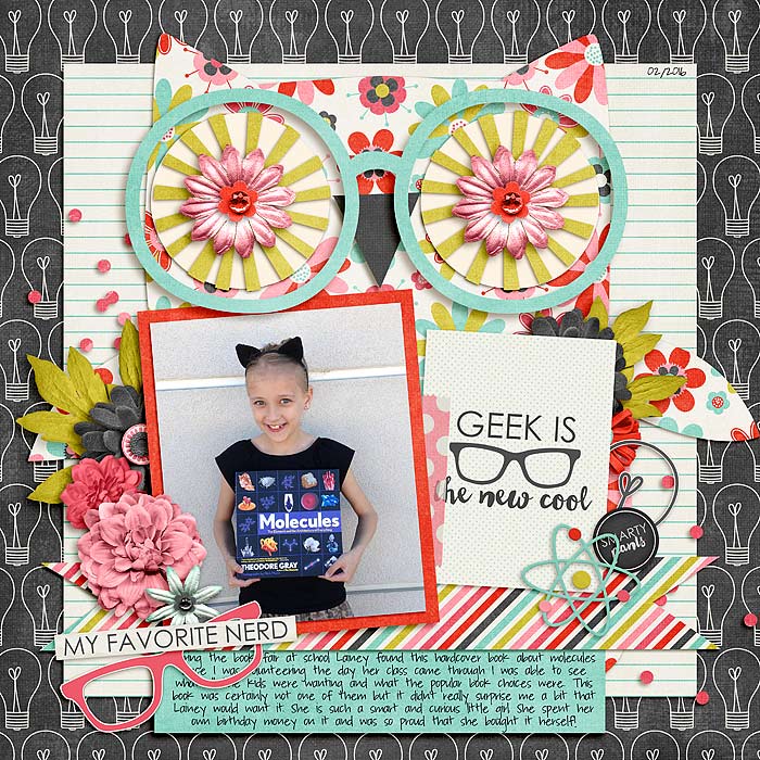 March Bingo Challenge #14: Scrap Something Nerdy