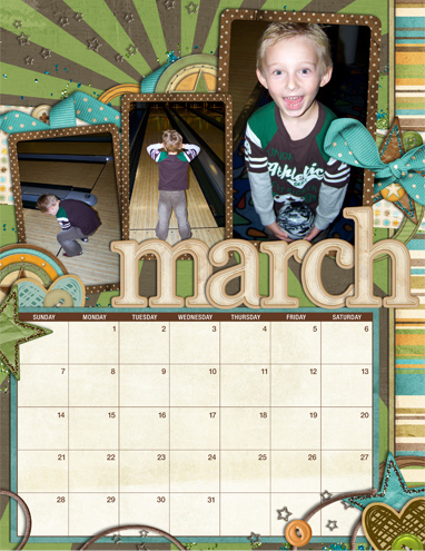 March Calendar Page 2