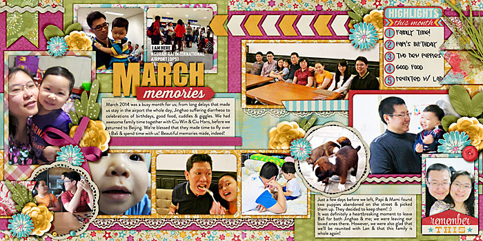 March memories