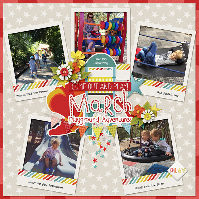 March Playgrounds