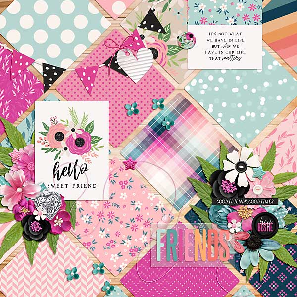 March Pocket Scrapping with a Twist