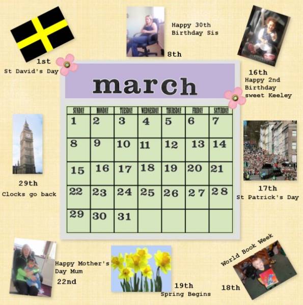 March