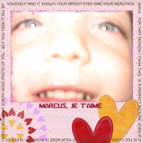 Marcus, Je T'Aime