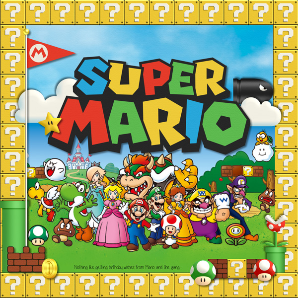 Mario Birthday Wishes