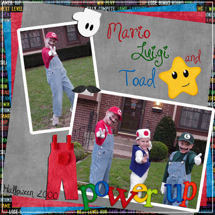 Mario, Luigi, and Toad