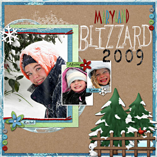 Maryland Blizzard Right Page