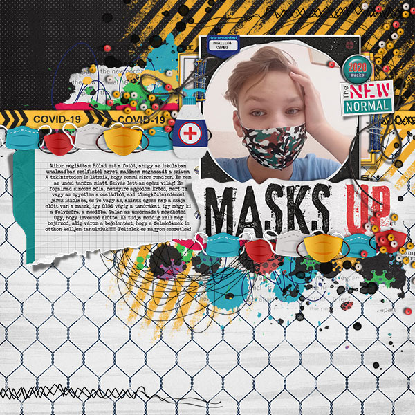 Masks up