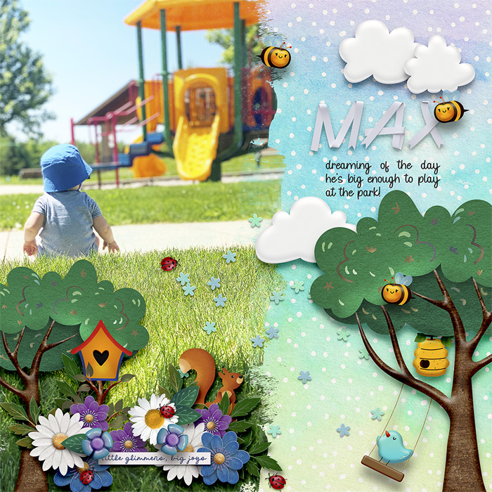 Max at the park