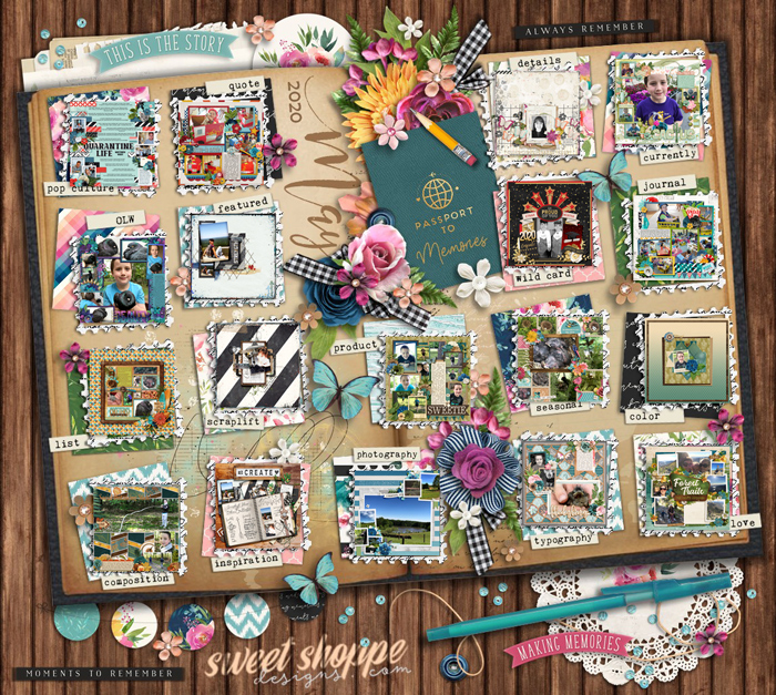 May 2020: Passport To Memories Completed