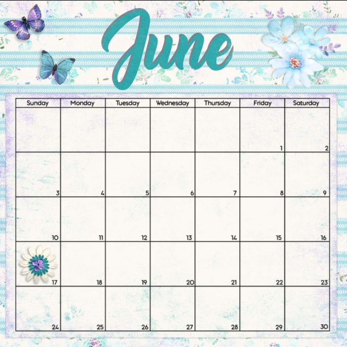 May bingo #12 Aqua