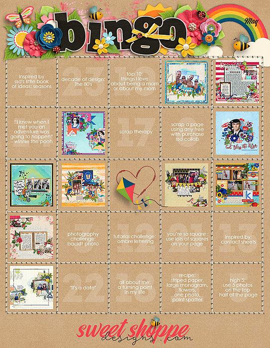 May Bingo Card