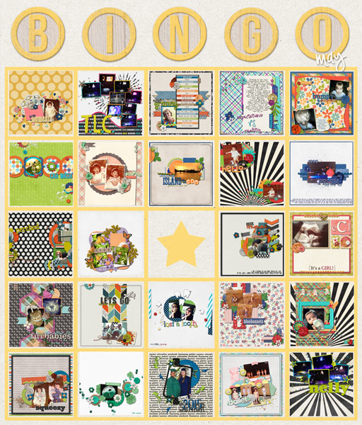 May Challenge Card