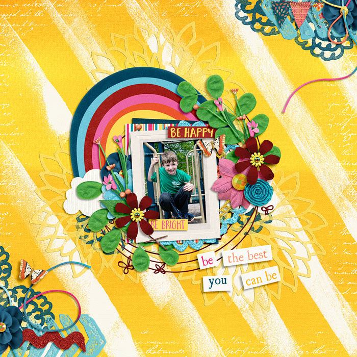 May Scraplift Flower Power