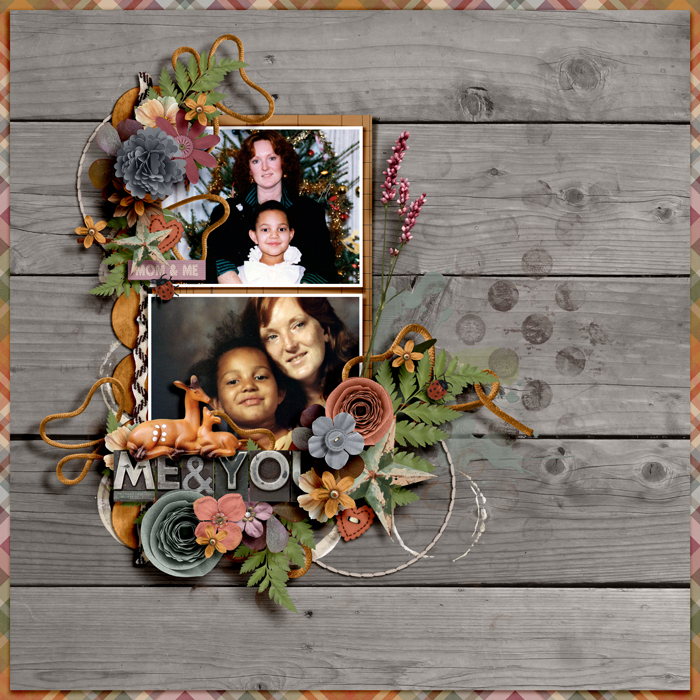 me and mom