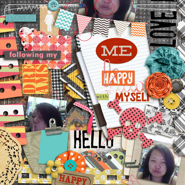 me happy with myself