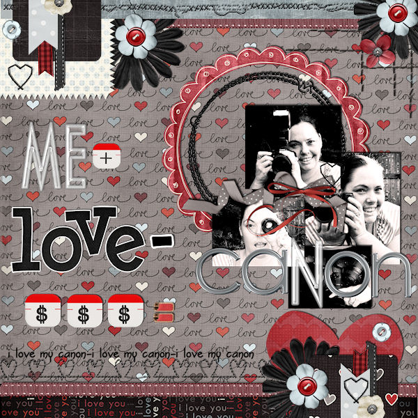 me + love - $$$ = canon