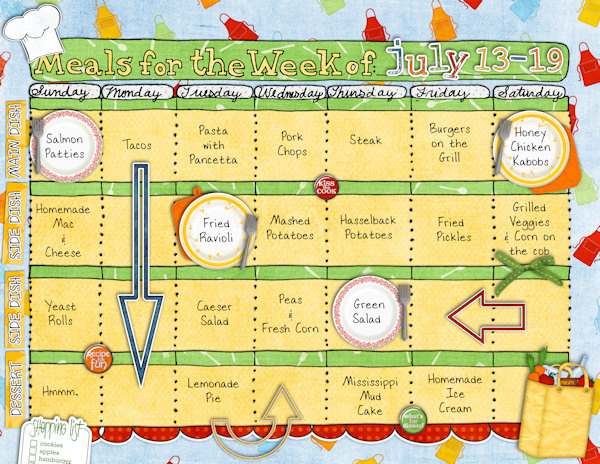 Meal Plan July 13-19
