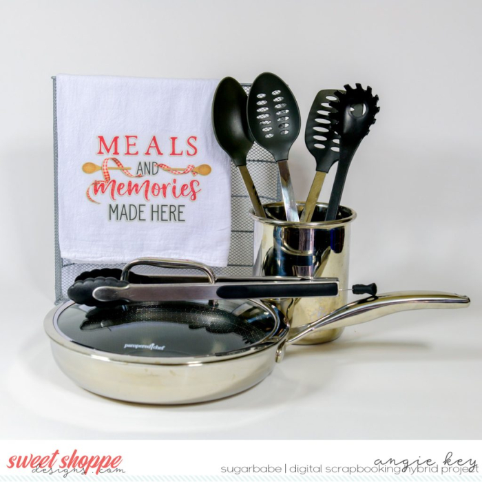 Meals & Memories - Decorative Kitchen Towel