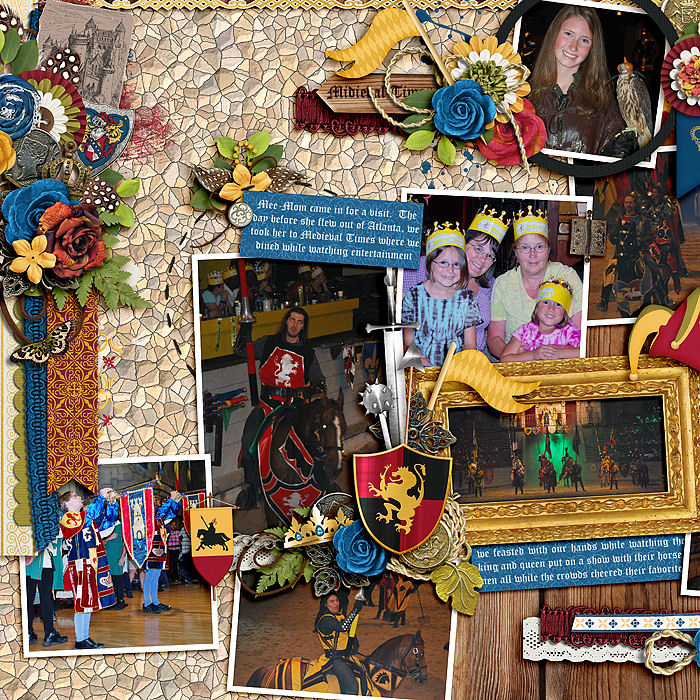 Medieval Times (left page)