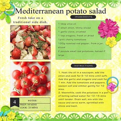 Mediterranean Potato Salad