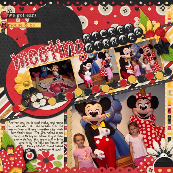 Meeting Mickey and Minnie