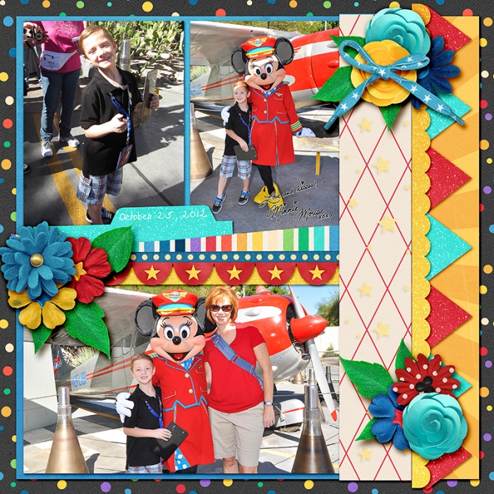Meeting Minnie right