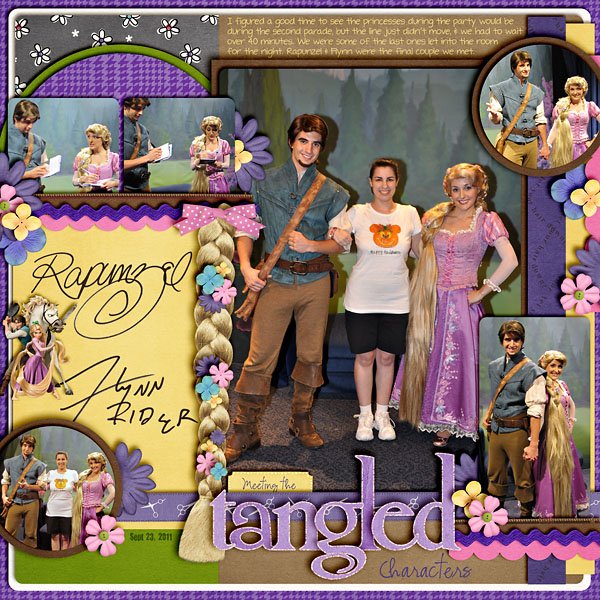 Meeting Tangled Characters