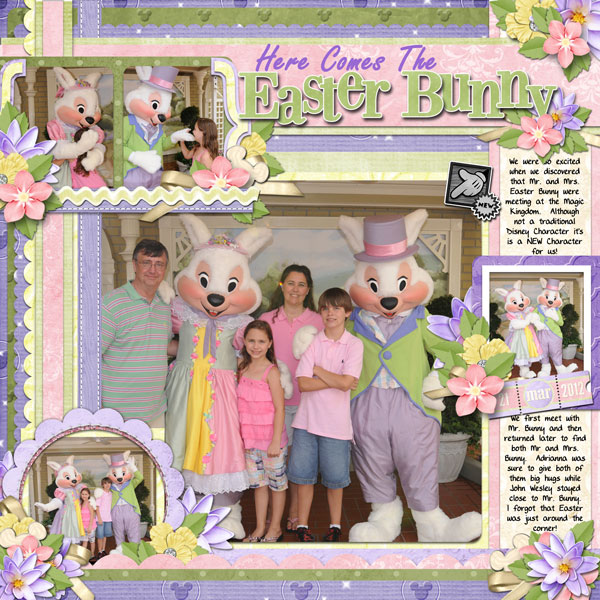 Meeting the Easter Bunny