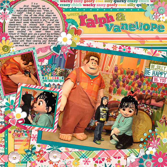 Meeting Wreck-it-Ralph & Vanellope