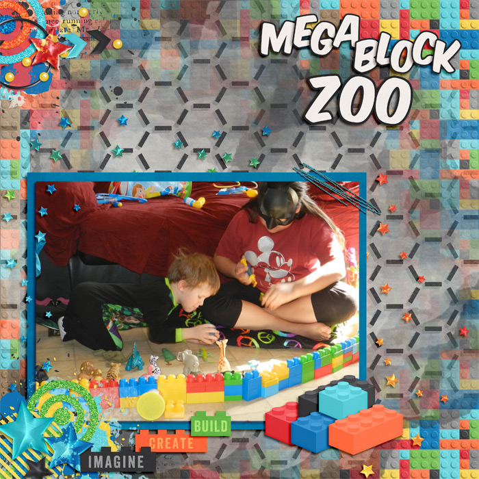 Mega Block Zoo