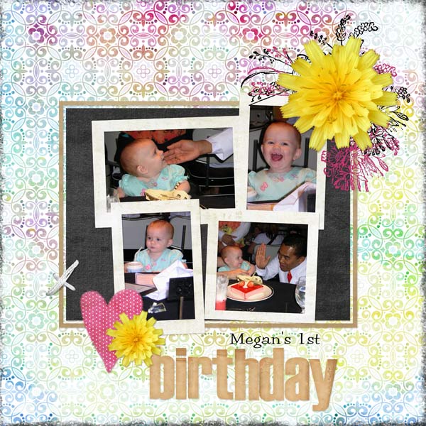 Megan's 1st Birthday Party