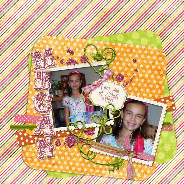 Megan's First Day 2007