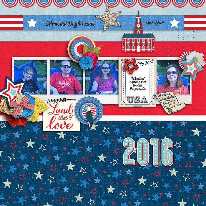Memorial Day Parade in 2016