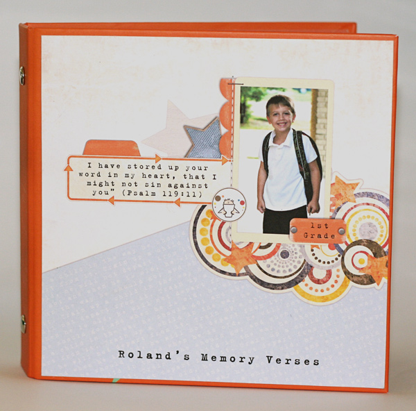 Memory Verse Book