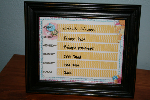 Menu Board