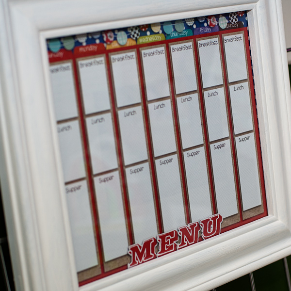 Menu Wall Art