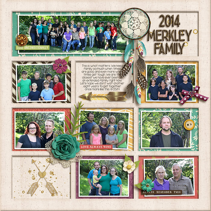 Merkley Family 2014