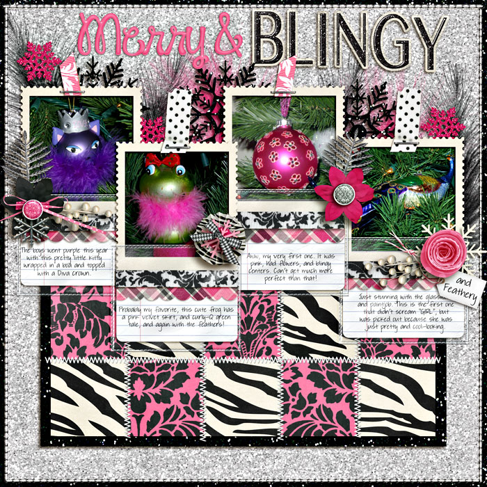Merry & Blingy (and Feathery)