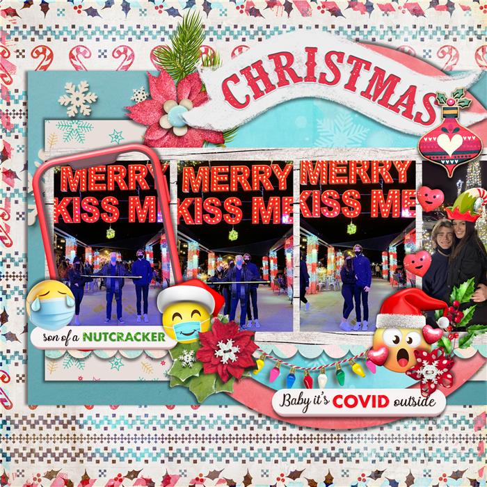 MERRY KISS ME....NOT!
