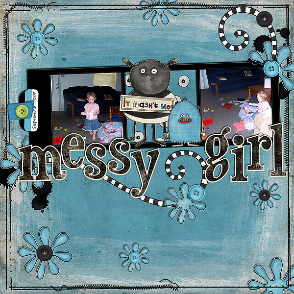 Messy girl
