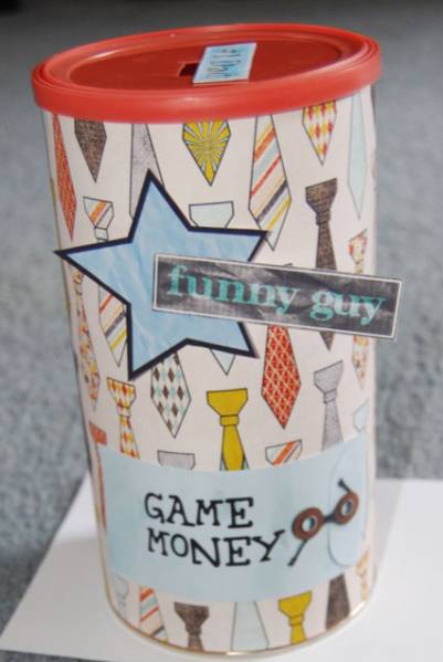 Messy Hubby money bank