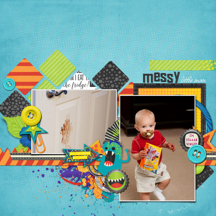 Messy!