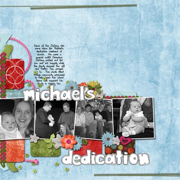 Michael's Dedication
