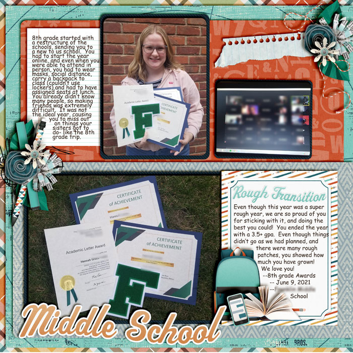 Middle School Awards