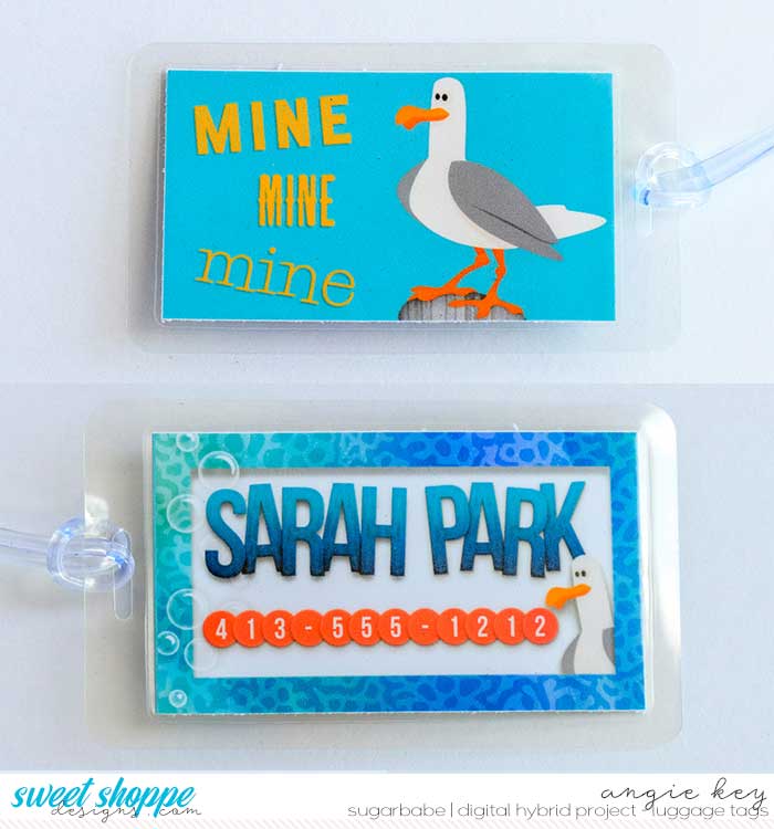 Mine! Luggage Tag