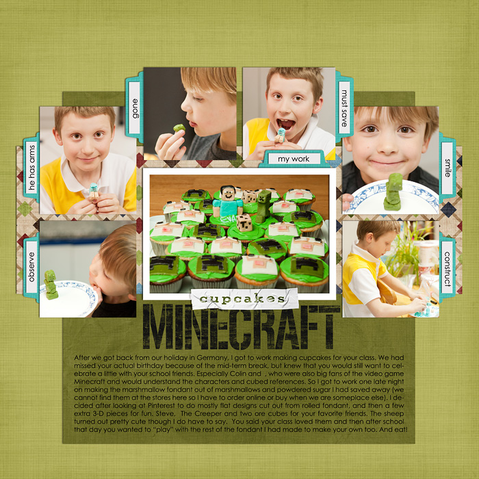 Minecraft Cupcakes